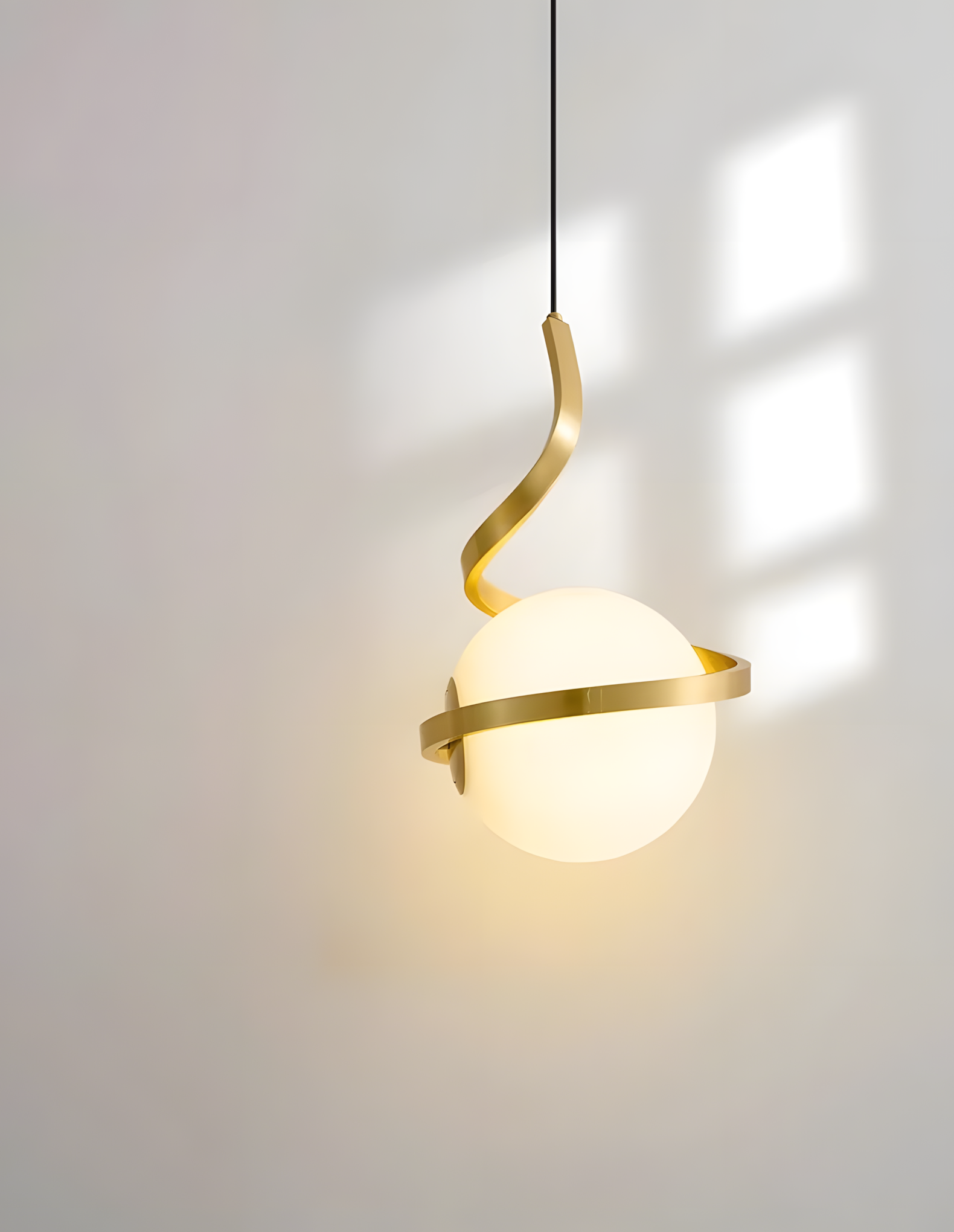 Toolight Minimalistické osvětlení Spiral APP1733-1CP zlaté - Obrázek 2