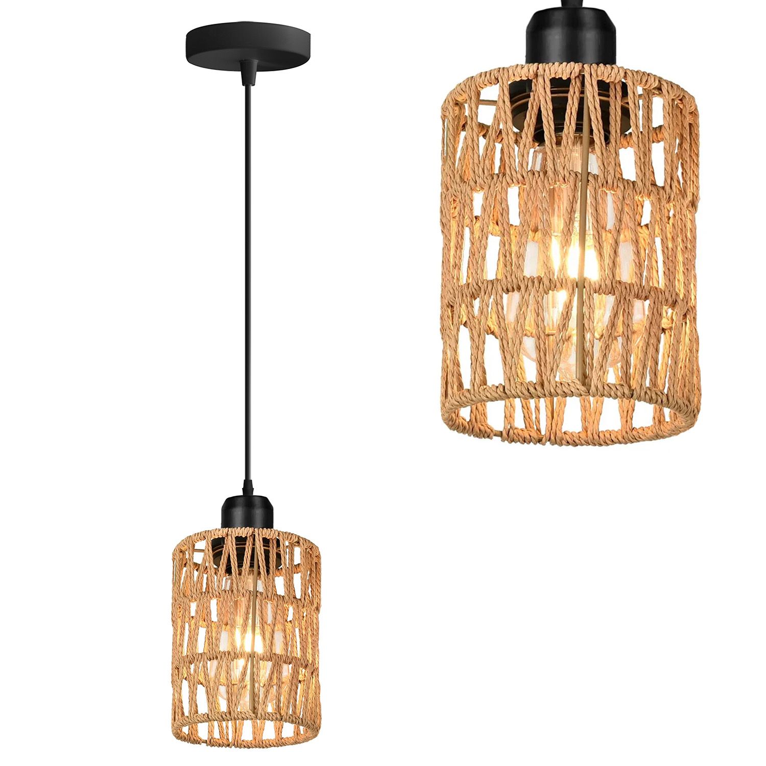 Toolight Moderní BOHO závěsné osvětlení APP1622-1CP