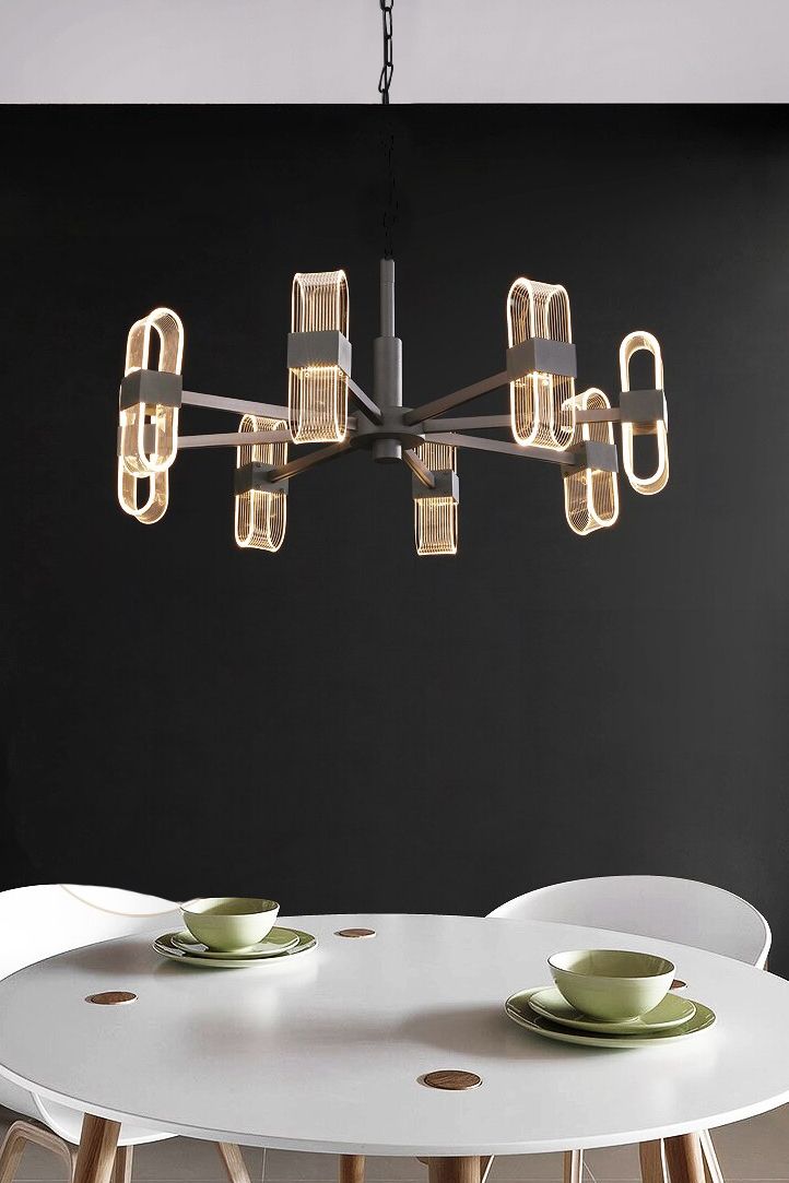 Toolight Moderní LED závěsné stropní svítidlo APP770-6C - Obrázek 2