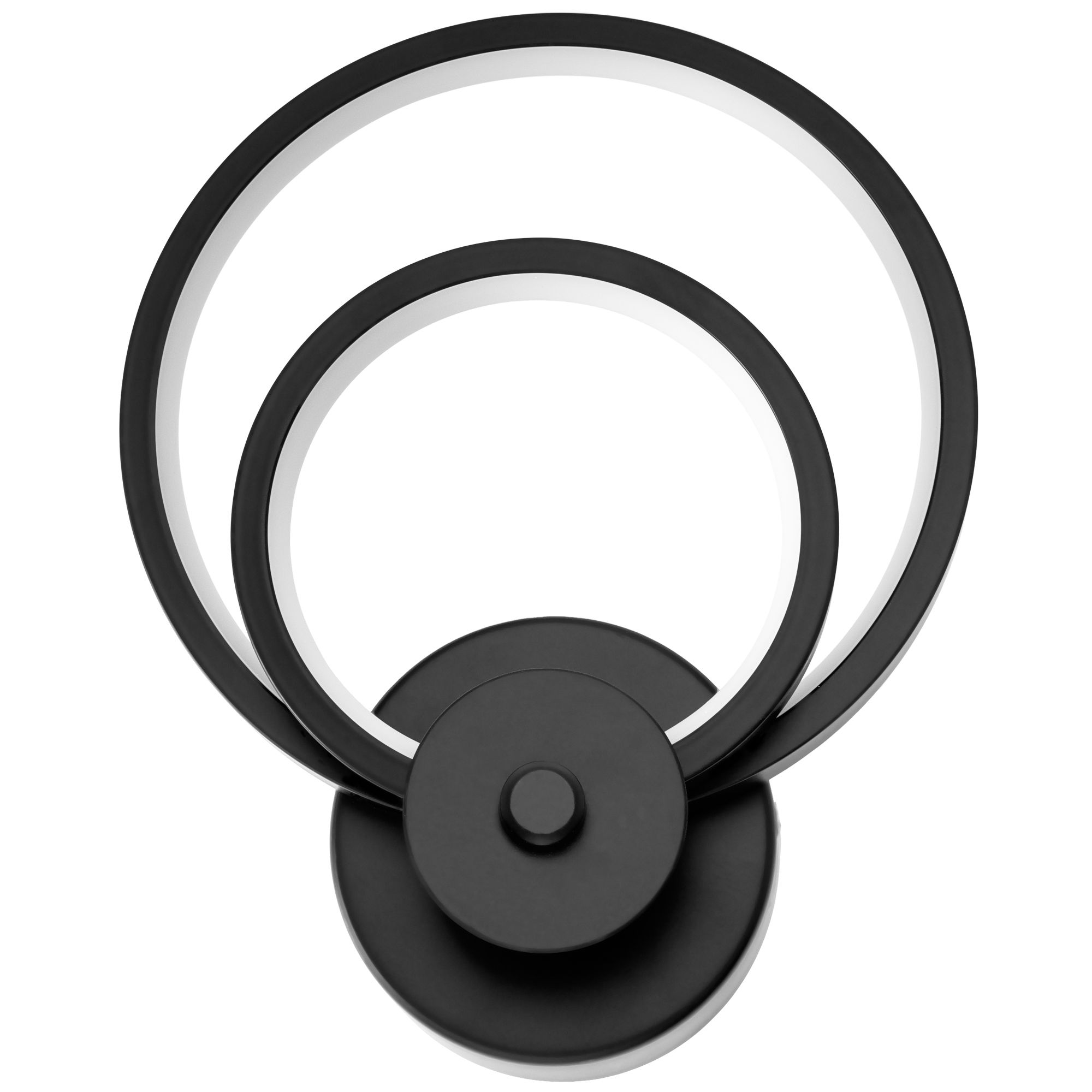 Toolight Moderní nástěnná lampa APP1042-W Černá MAT - Obrázek 2