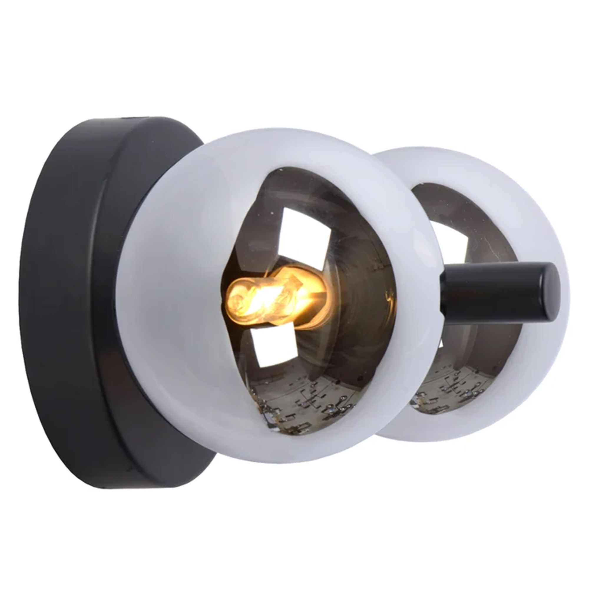 Toolight Moderní nástěnná lampa APP1162-2W Black - Obrázek 2