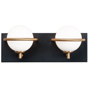 Toolight Moderní nástěnná lampa APP1221-2W Black