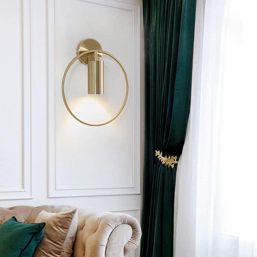 Toolight Moderní nástěnná lampa APP922-1W Zlatá - Obrázek 2