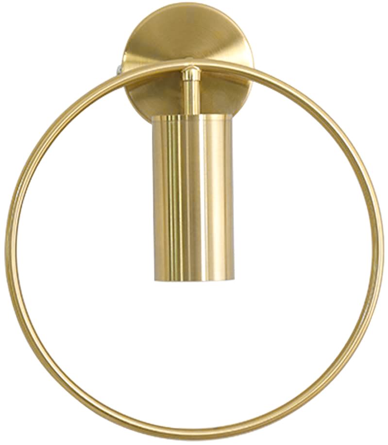 Toolight Moderní nástěnná lampa APP922-1W Zlatá