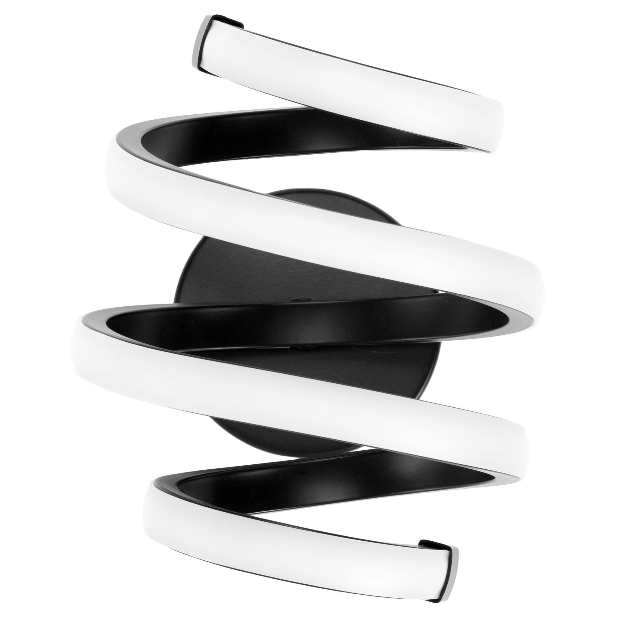 Toolight Moderní nástěnná lampa Spirála WALL LED APP1046-W Černá MAT - Obrázek 2