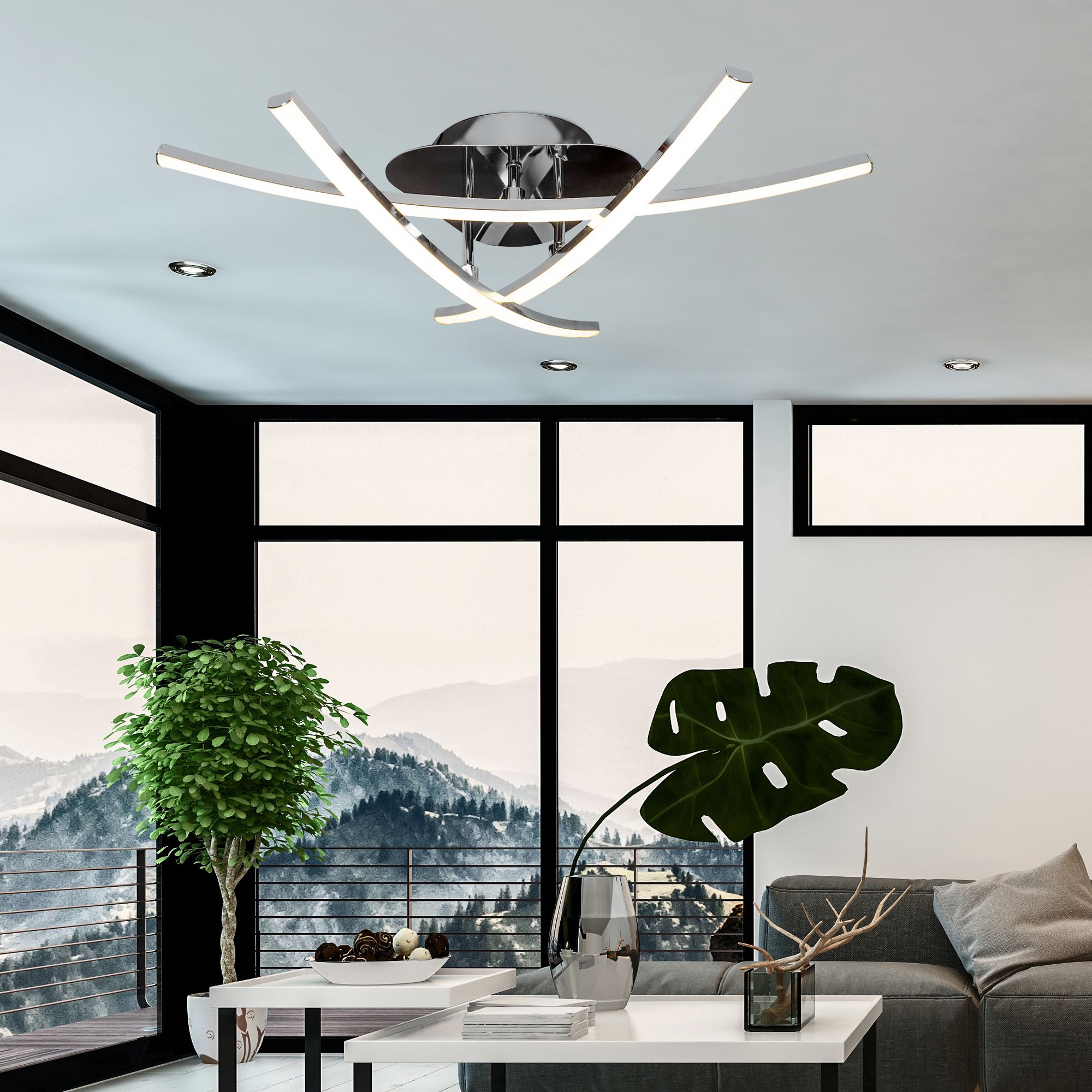 Toolight Moderní závěsná stropní lampa LED APP397-C - Obrázek 2