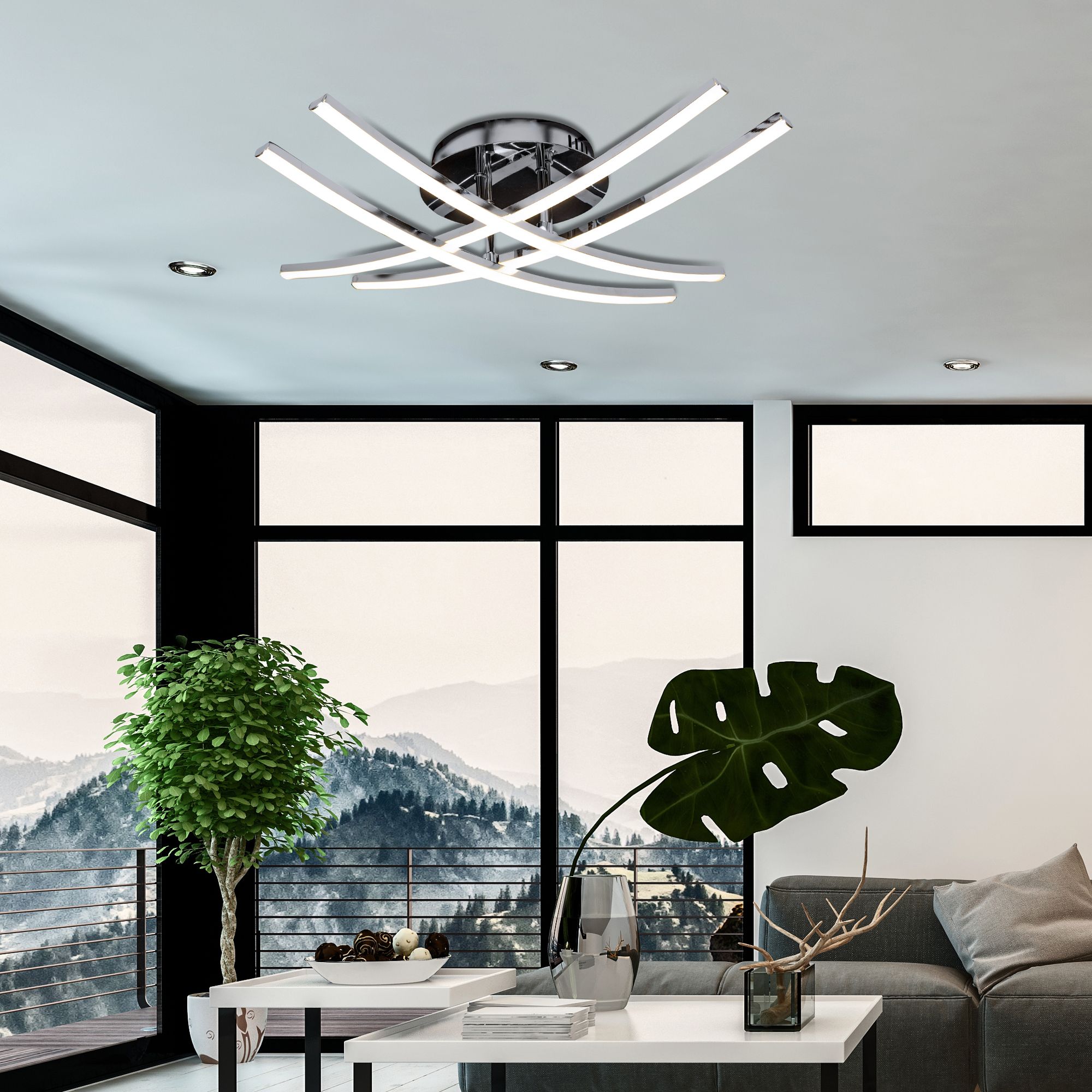 Toolight Moderní závěsná stropní lampa LED APP398-C - Obrázek 2