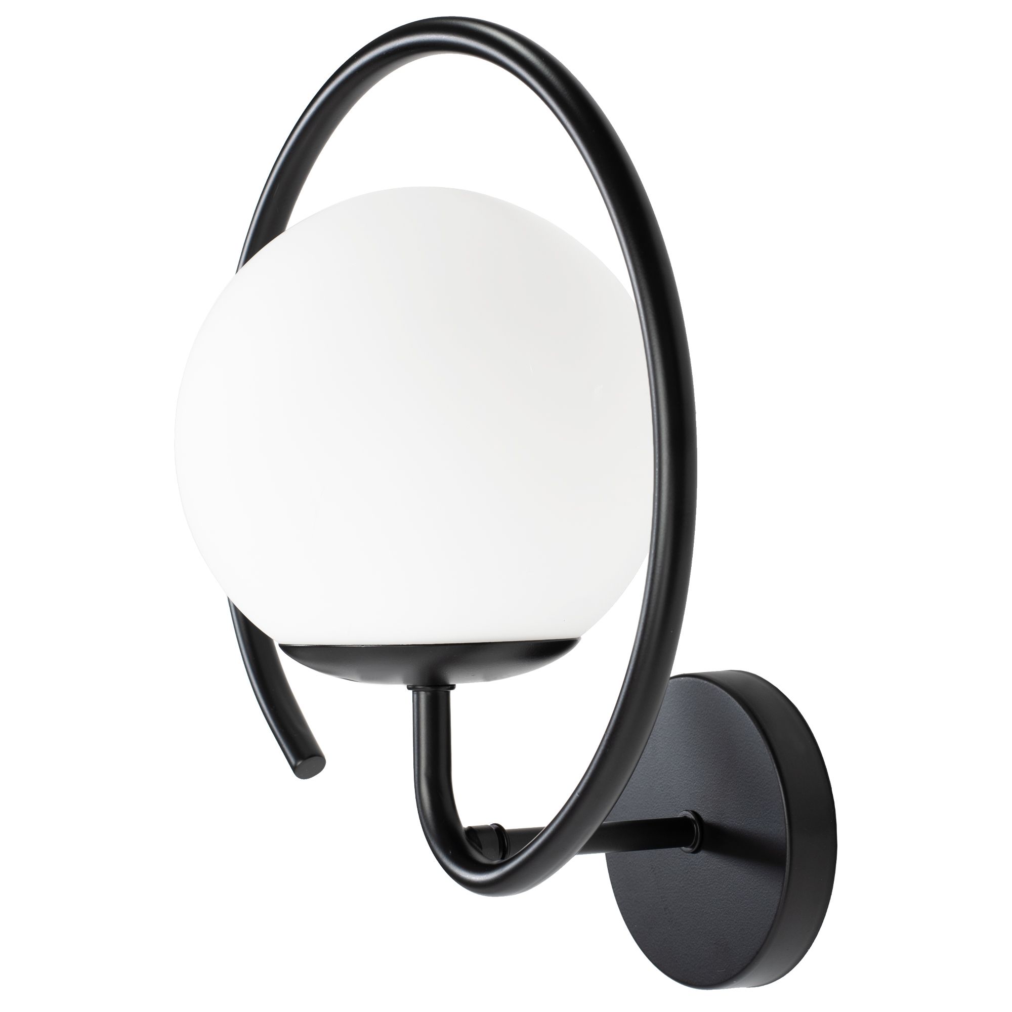 Toolight Nástěnná lampa Circle APP1152-1W Black - Obrázek 2