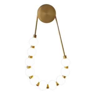 Toolight Nástěnné LED osvětlení Necklase G027-CP zlaté