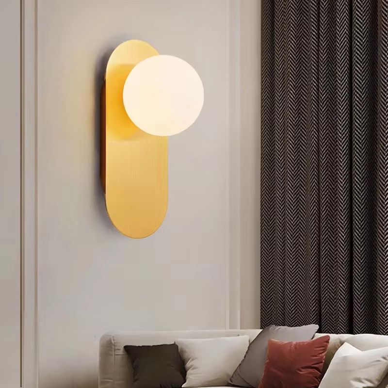 Toolight Nástěnné moderní osvětlení Modern APP1587-1W Bursh Gold - Obrázek 2
