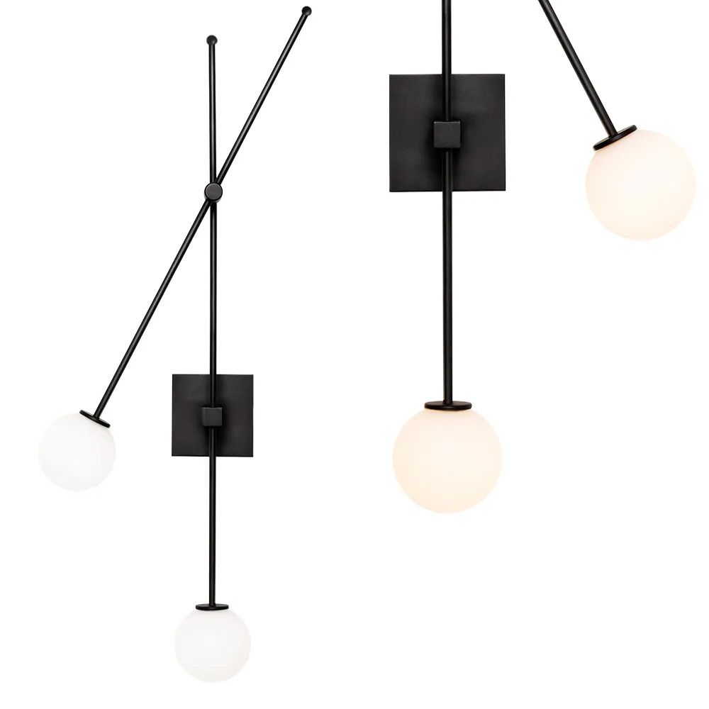 Toolight Nástěnné osvětlení Industrial APP1595-2W black
