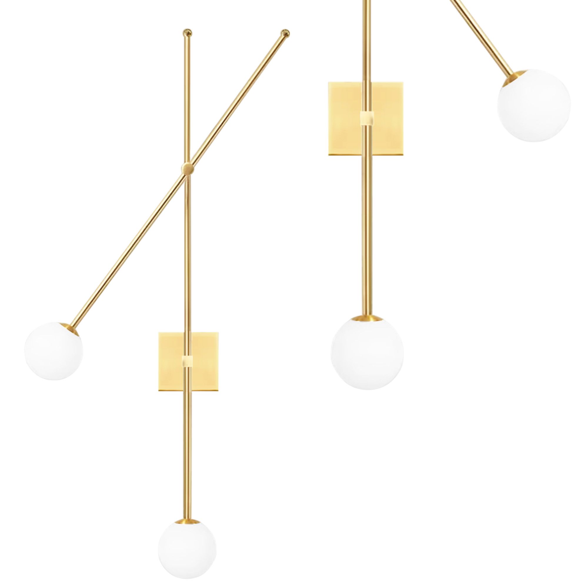 Toolight Nástěnné osvětlení Modern APP1594-2W gold