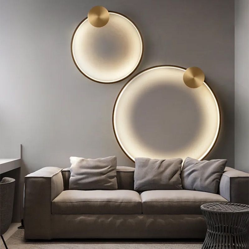 Toolight Nástěnné svítidlo LED APP1385-CW OLD GOLD 30cm - Obrázek 2