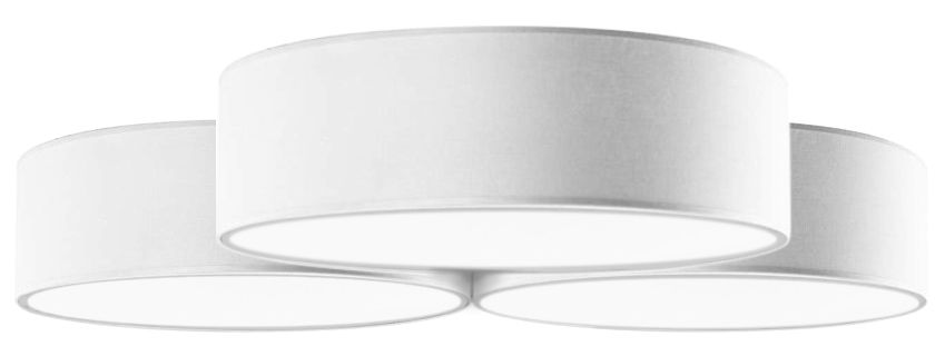 Toolight Plafónová lampa APP879-C Trojitá 3x40cm Bílá - Obrázek 2
