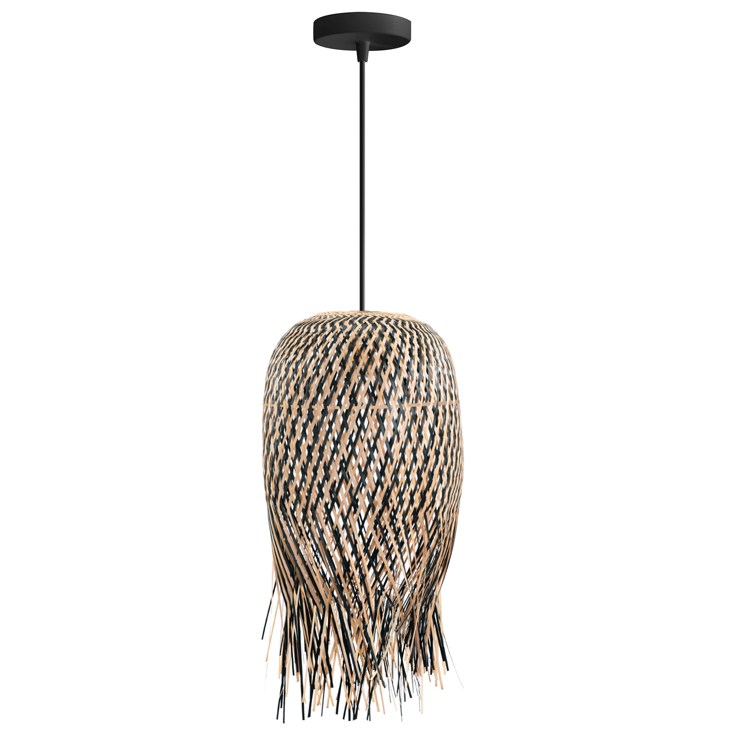Toolight Přírodní Boho závěsné stropní svítidlo APP1327-1CP - Obrázek 2