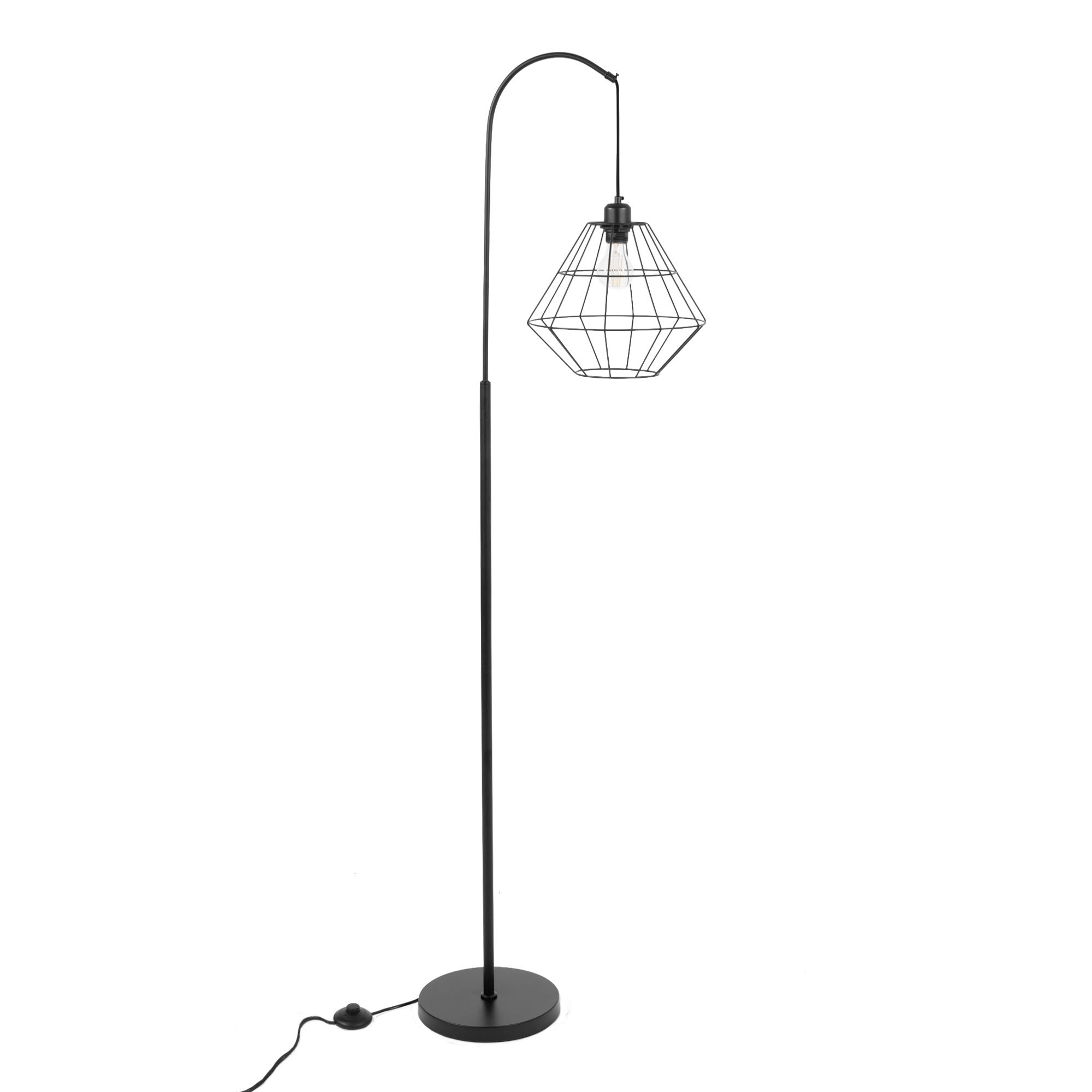 Toolight Stojací lampa APP538-1F černá - Obrázek 2