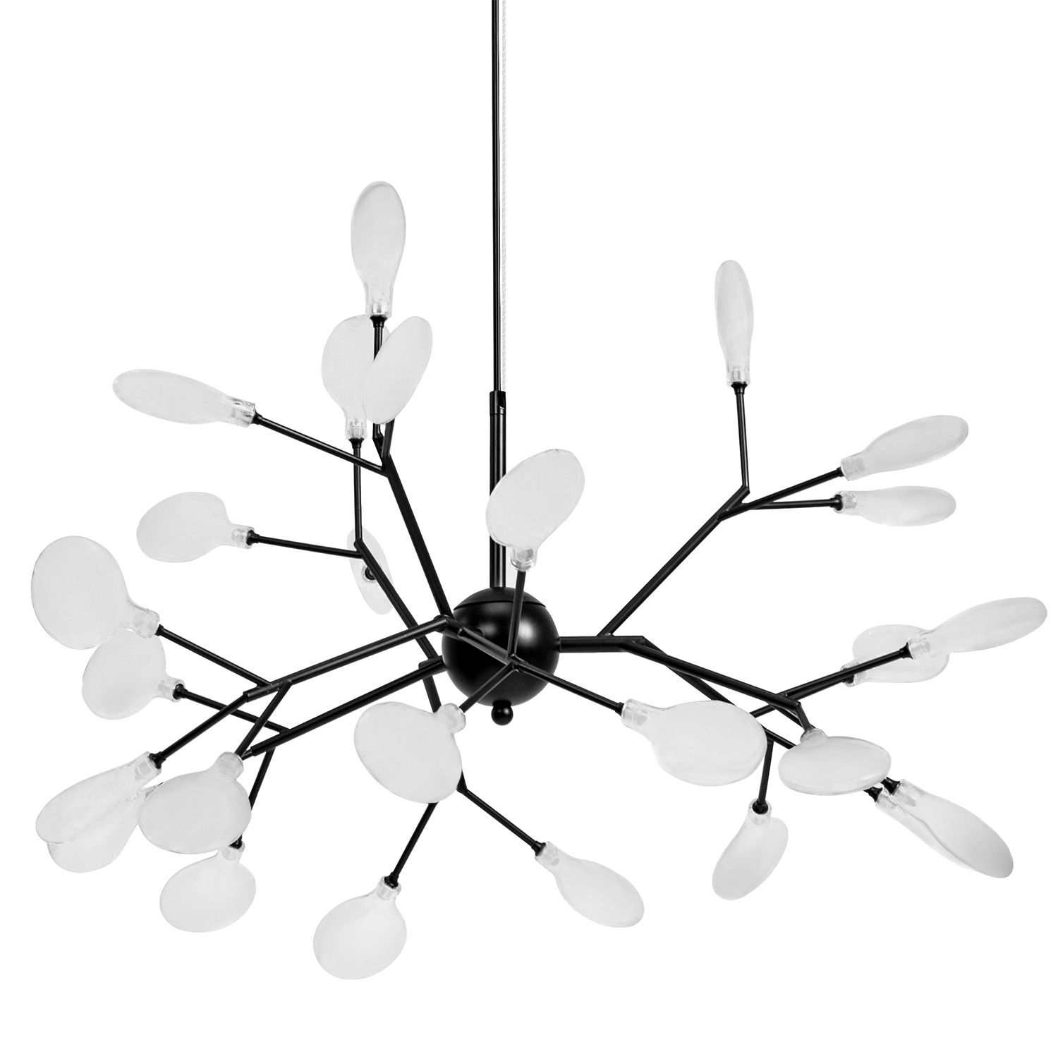 Toolight Stromová závěsná lampa 27 APP590-CP Černá - Obrázek 2