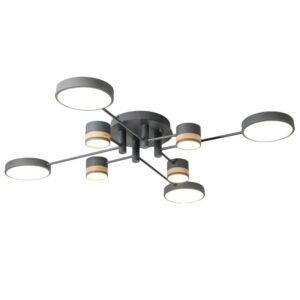 Toolight Stropní LED osvětlení s dálkovým ovladačem APP528-8C šedá