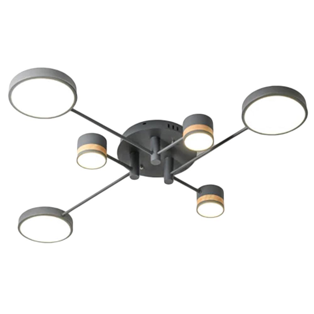 Toolight Stropní LED osvětlení s dálkovým ovládáním APP529-6C šedá - Obrázek 2