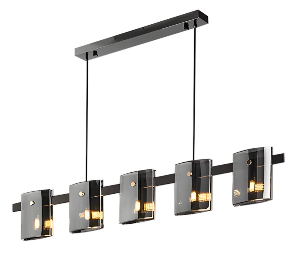 Toolight Stropní osvětlení Modern Black APP1706-5CP GREY