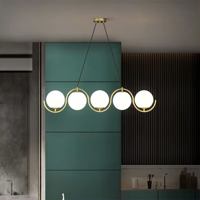 Toolight Stropní svítidlo APP1440-5CP GOLD - Obrázek 2