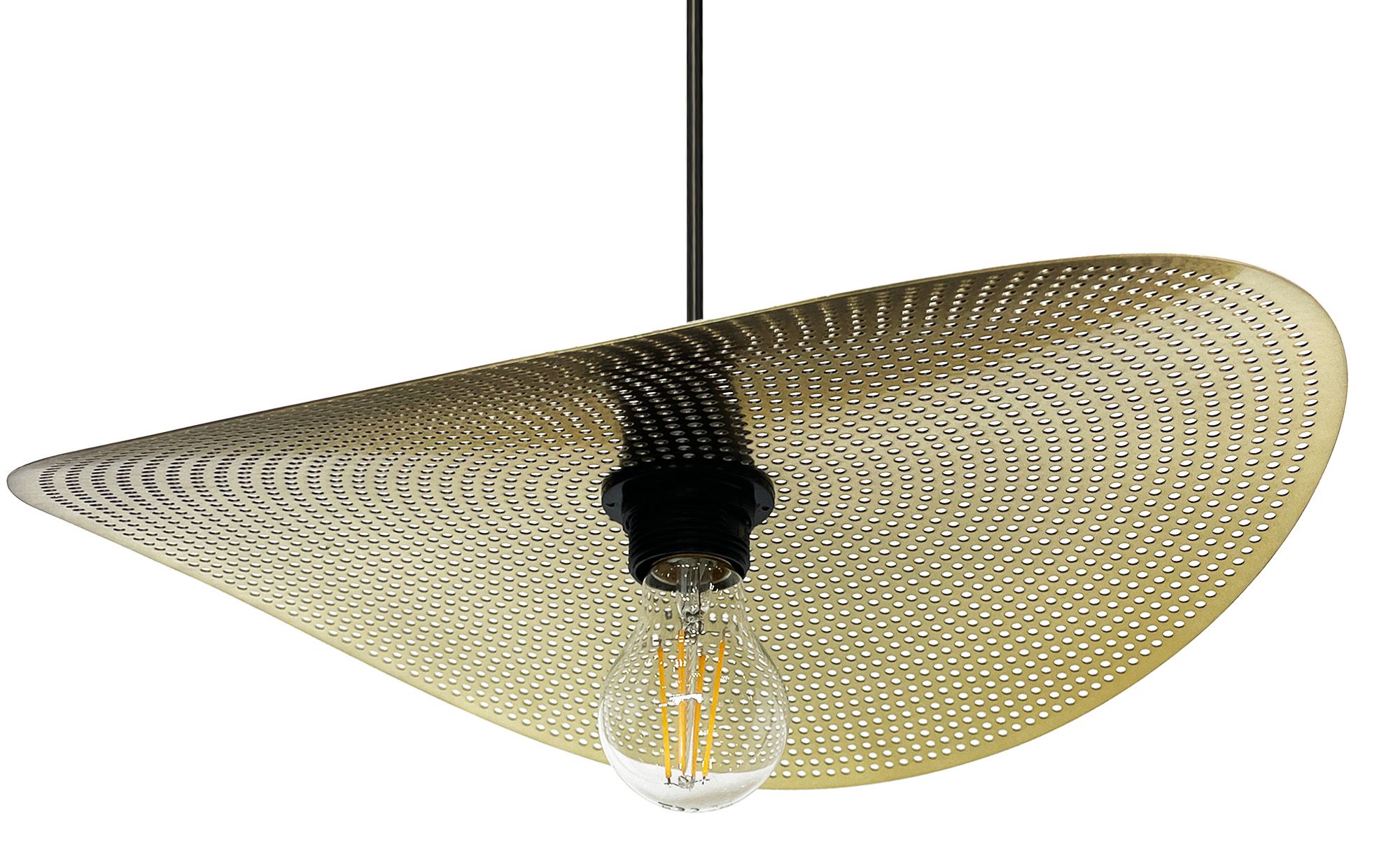 Toolight Stropní svítidlo APP1469-1CP BLACK/GOLD - Obrázek 2