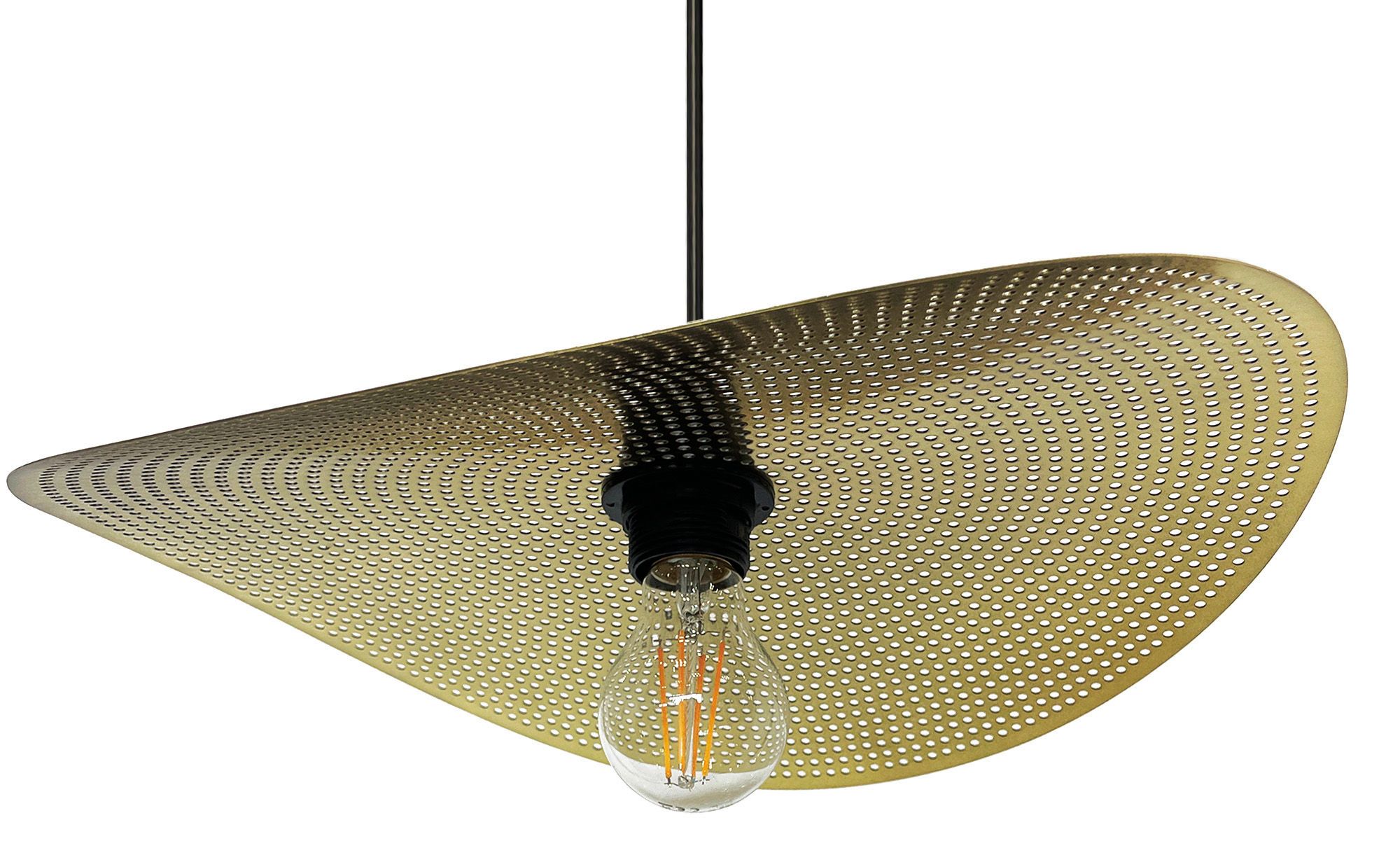 Toolight Stropní svítidlo APP1470-1CP BLACK/OLD GOLD - Obrázek 2