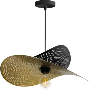 Toolight Stropní svítidlo APP1472-1CP black/old gold
