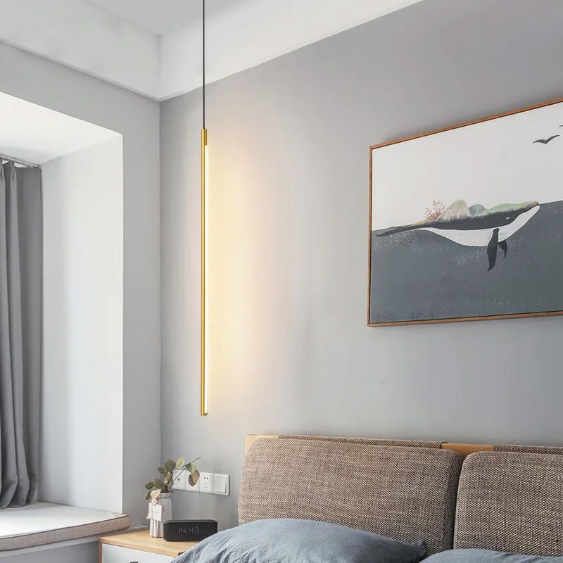 Toolight Stropní svítidlo LED APP1414-C GOLD 100cm - Obrázek 2