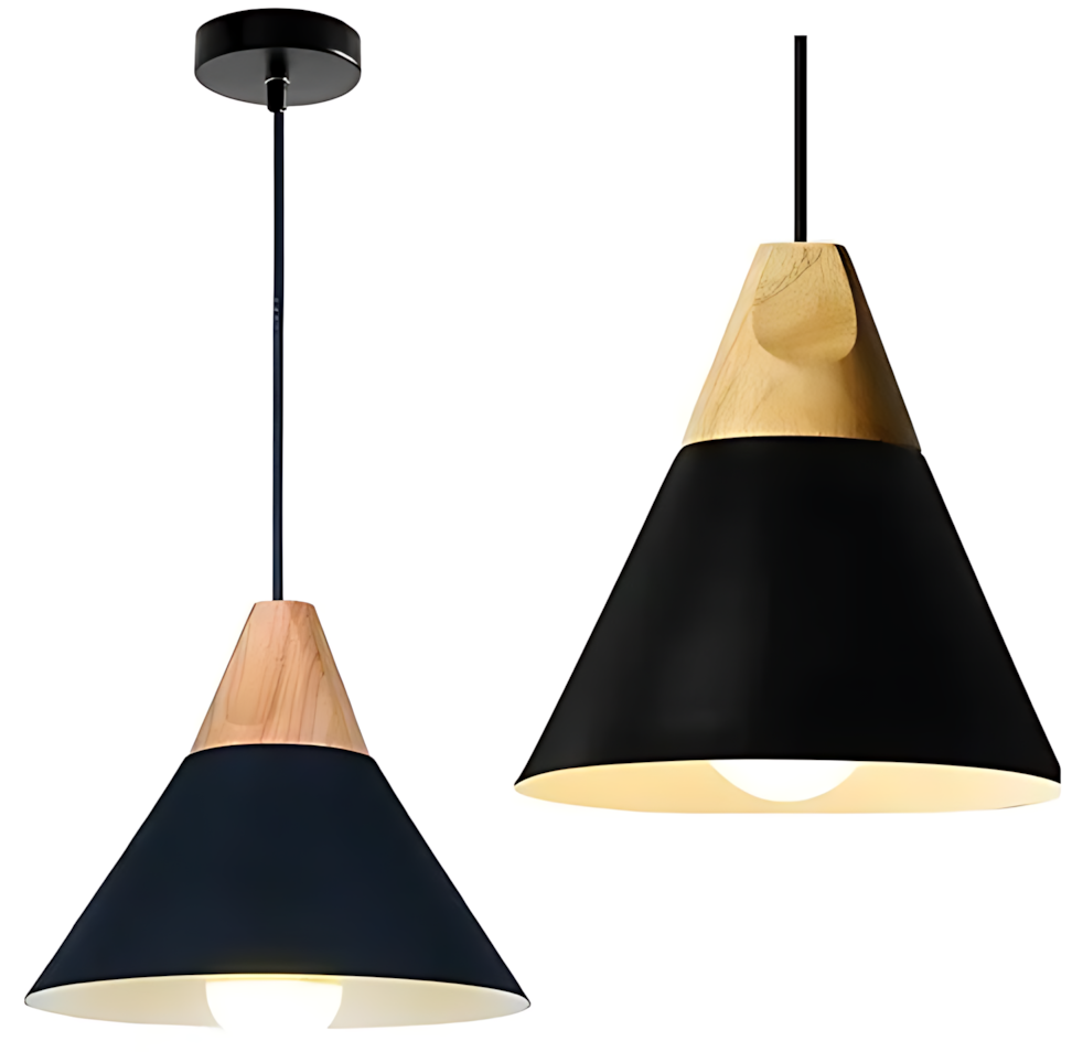Toolight Stropní svítidlo SCANDI C Black - Obrázek 2