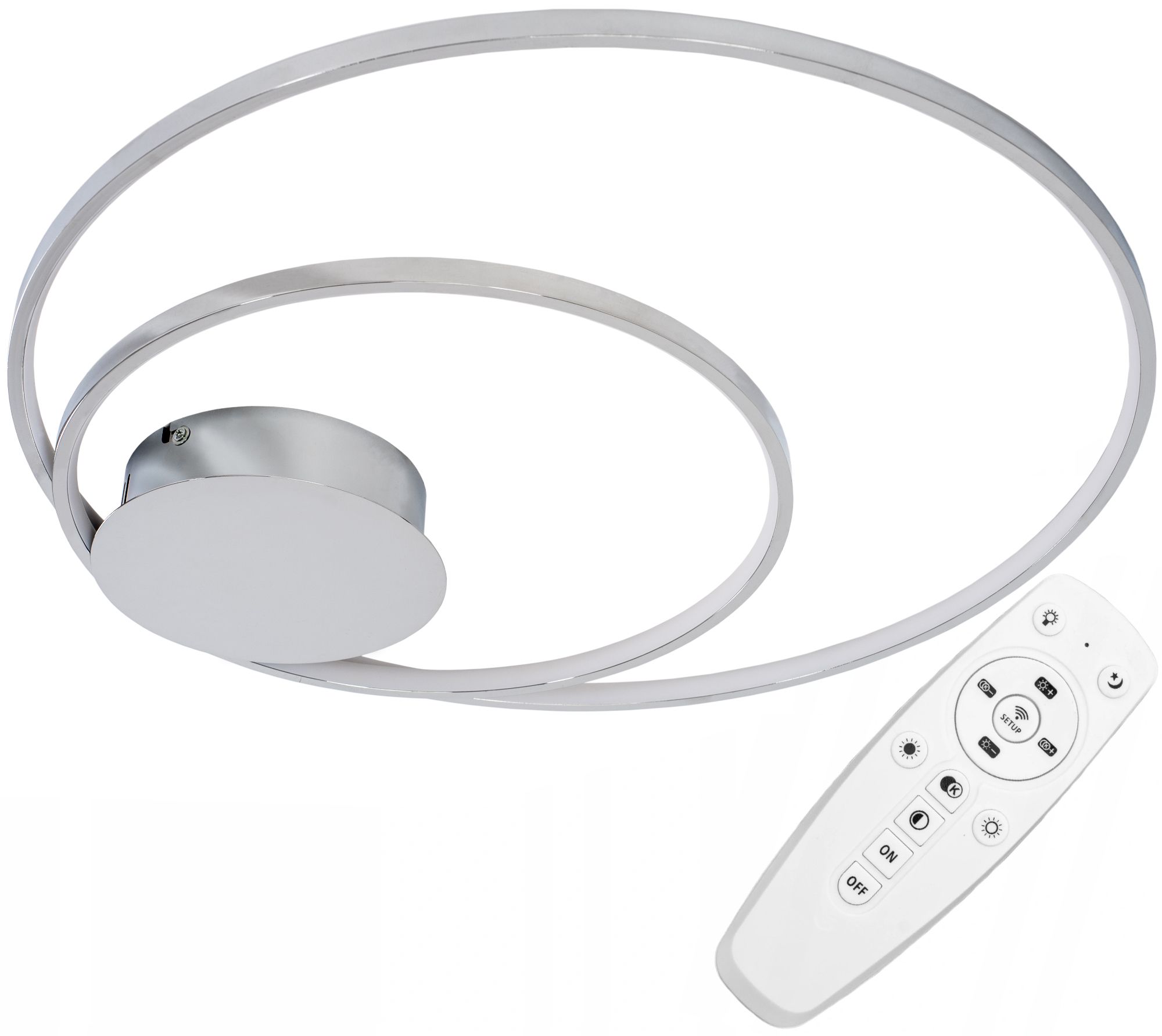 Toolight Stropní svítidlo s dálkovým ovládáním LED Plafond APP804-CP