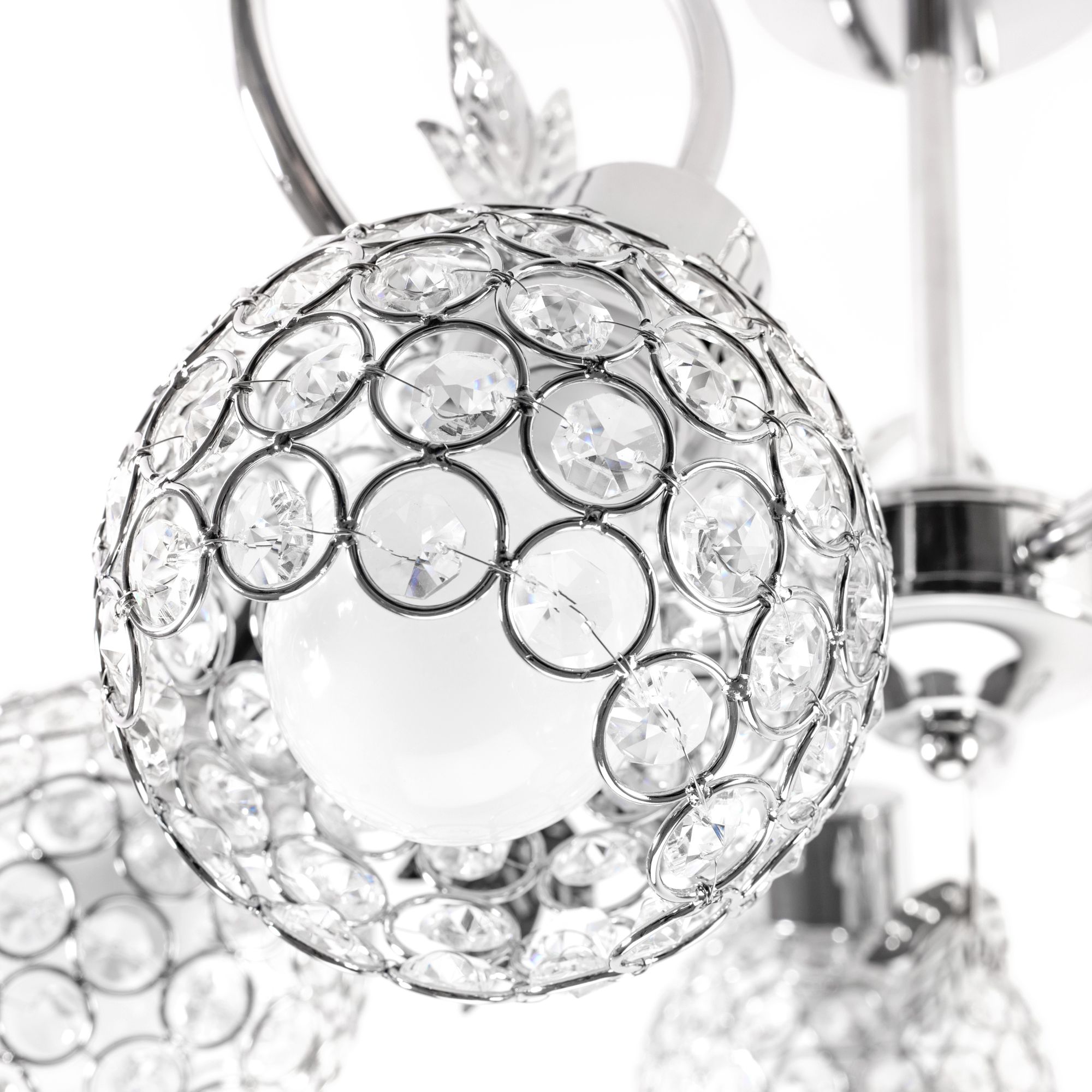 Toolight Stropní svítidlo s křišťálovými prvky 392183 - Obrázek 2
