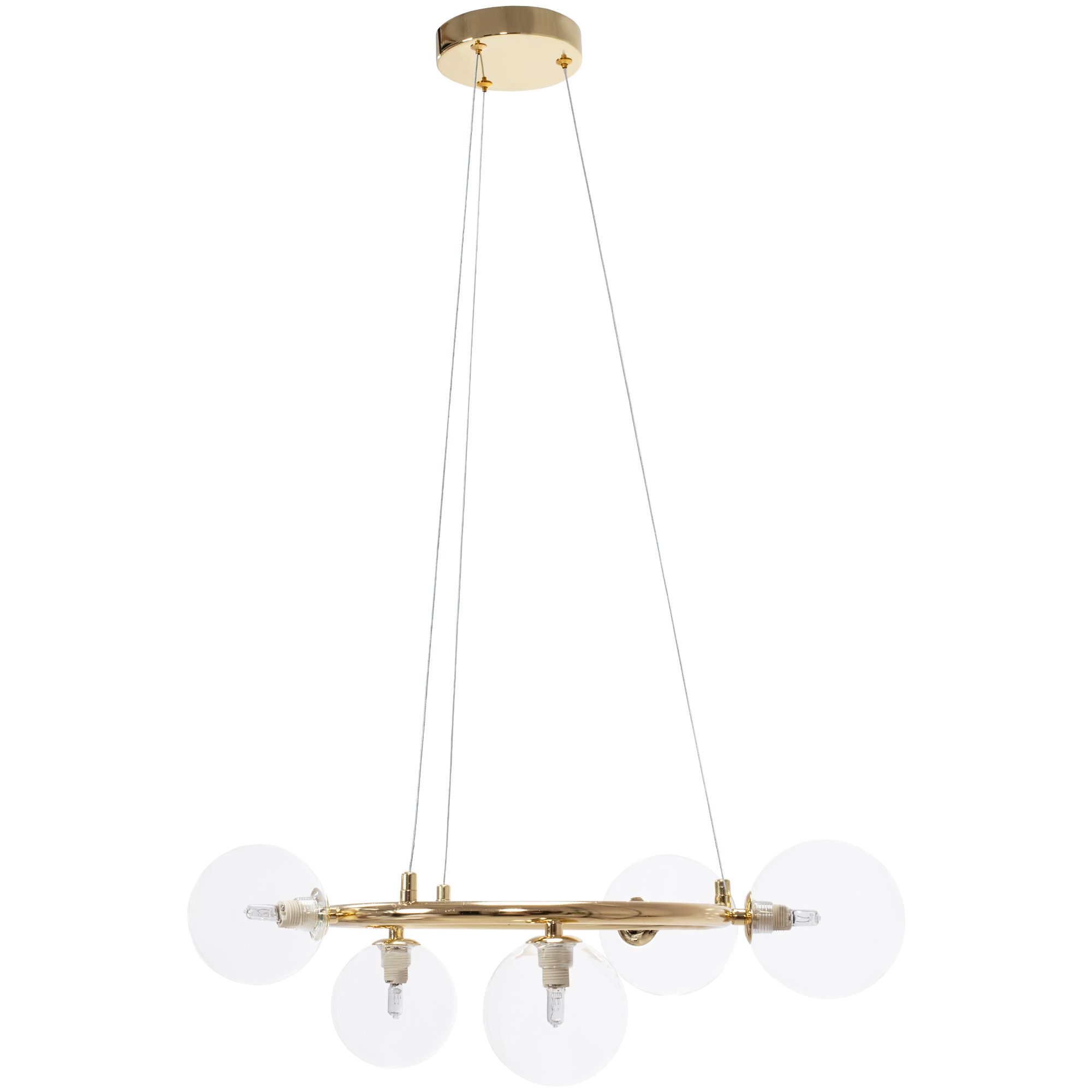 Toolight Stropní svítidlo skleněné koule APP1158-6CP - Obrázek 2