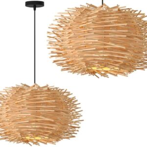 Toolight Stropní závěsné svítidlo BOHO NATURAL APP1486-1CP