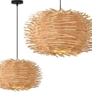 Toolight Stropní závěsné svítidlo Boho Natural APP884-1CP