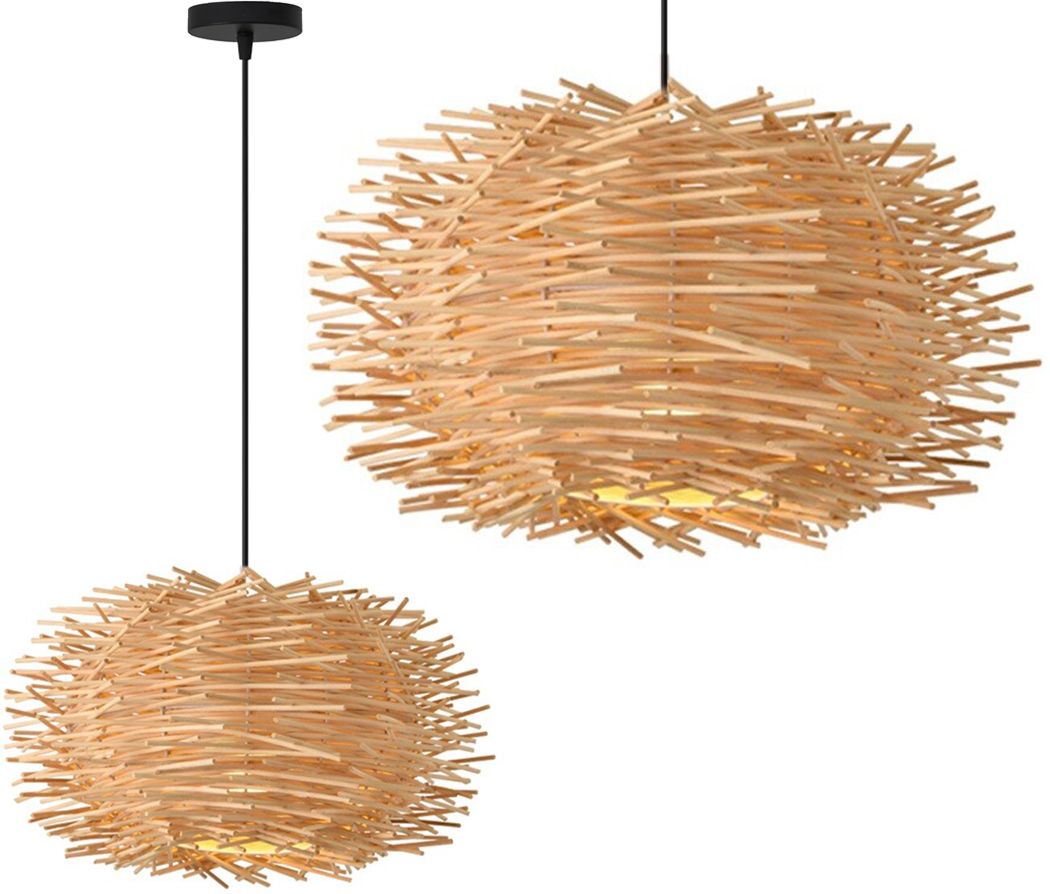 Toolight Stropní závěsné svítidlo Boho Natural APP884-1CP