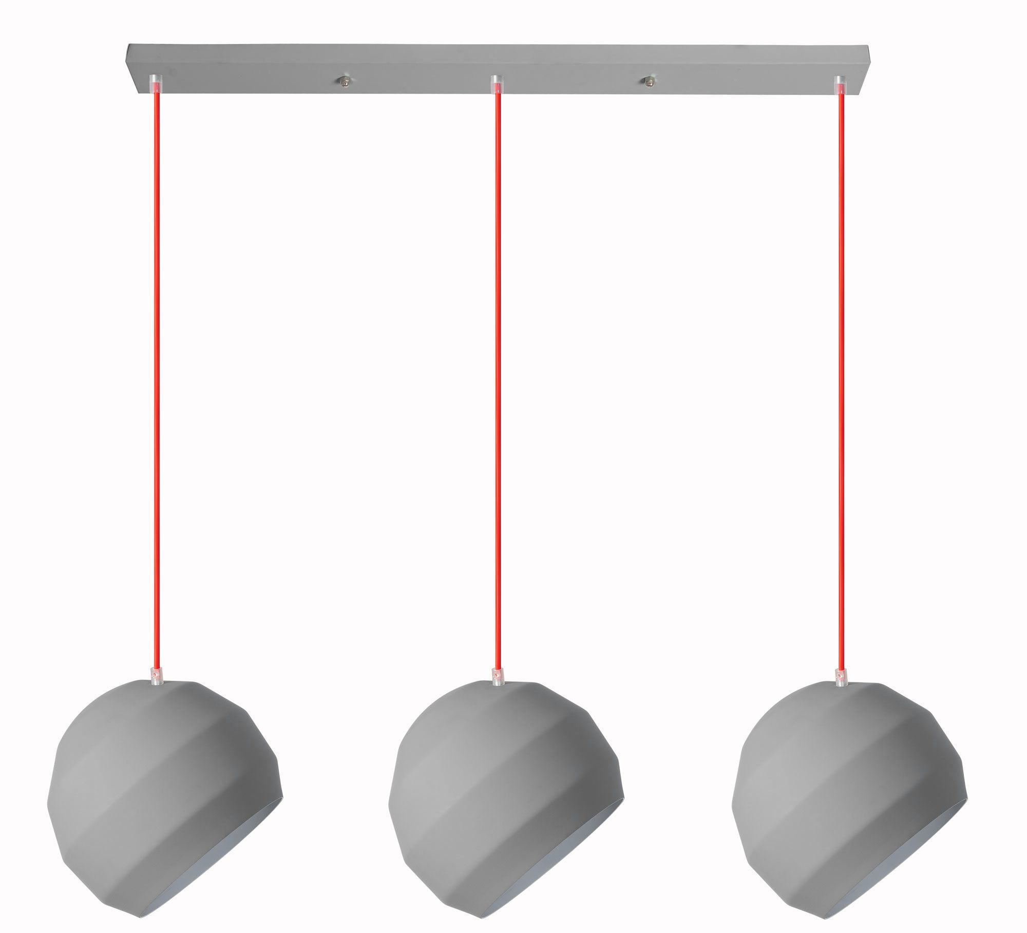 Toolight Trojitá závěsná stropní lampa APP384-3CPR