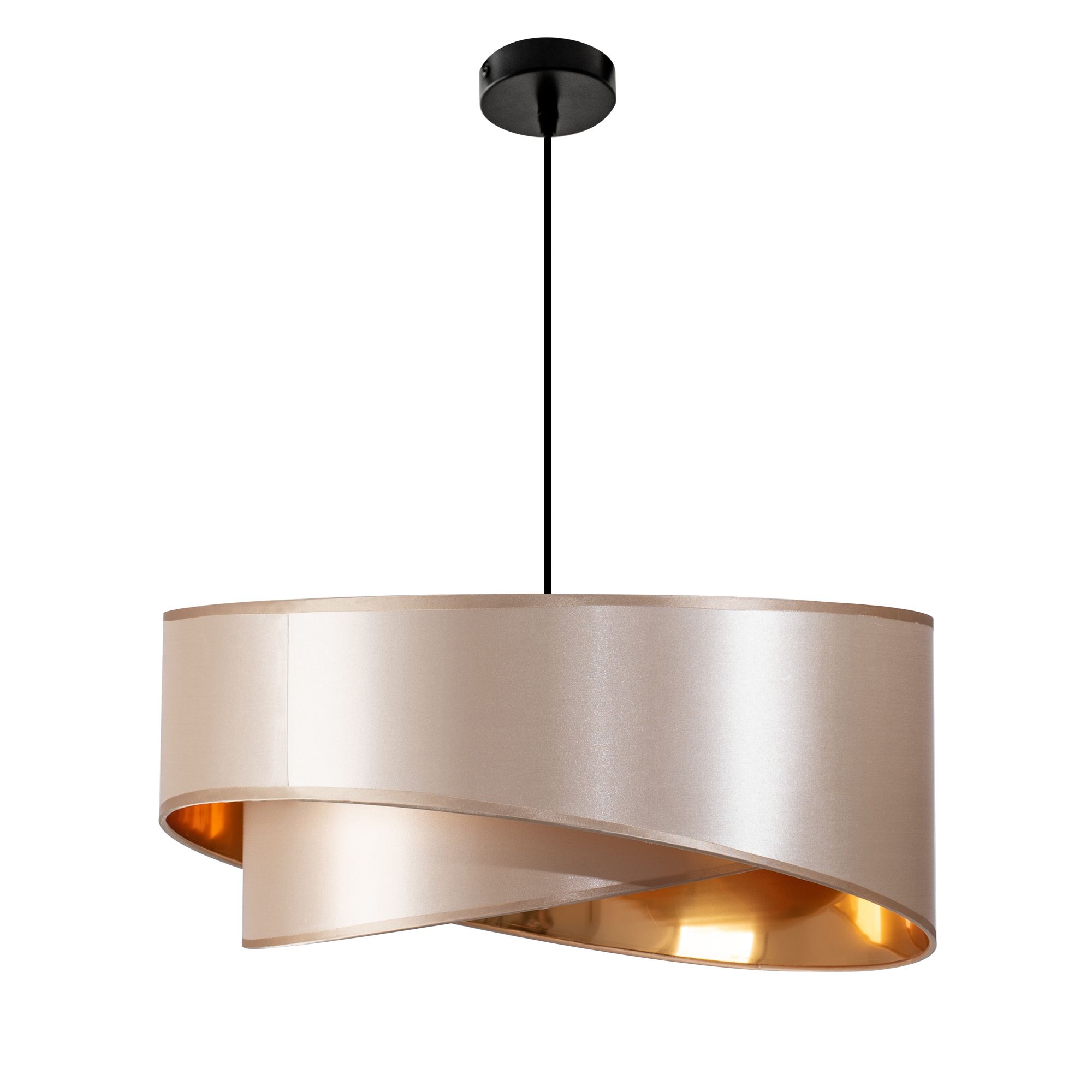 Toolight Závěsná lampa 50cm APP970-1CP Béžová - Obrázek 2