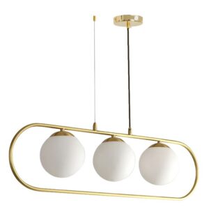 Toolight Závěsná lampa GLAMOUR APP915-3CP Zlatá