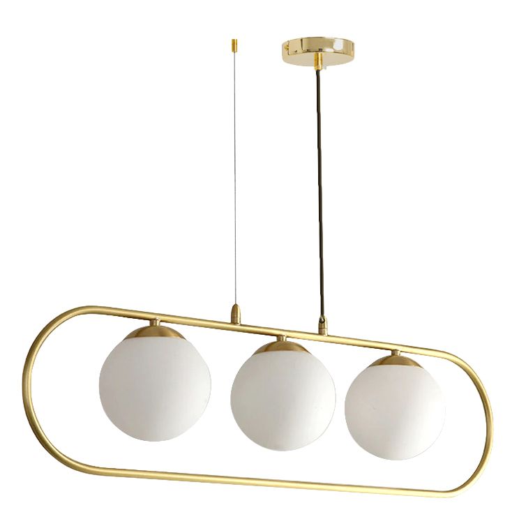 Toolight Závěsná lampa GLAMOUR APP915-3CP Zlatá