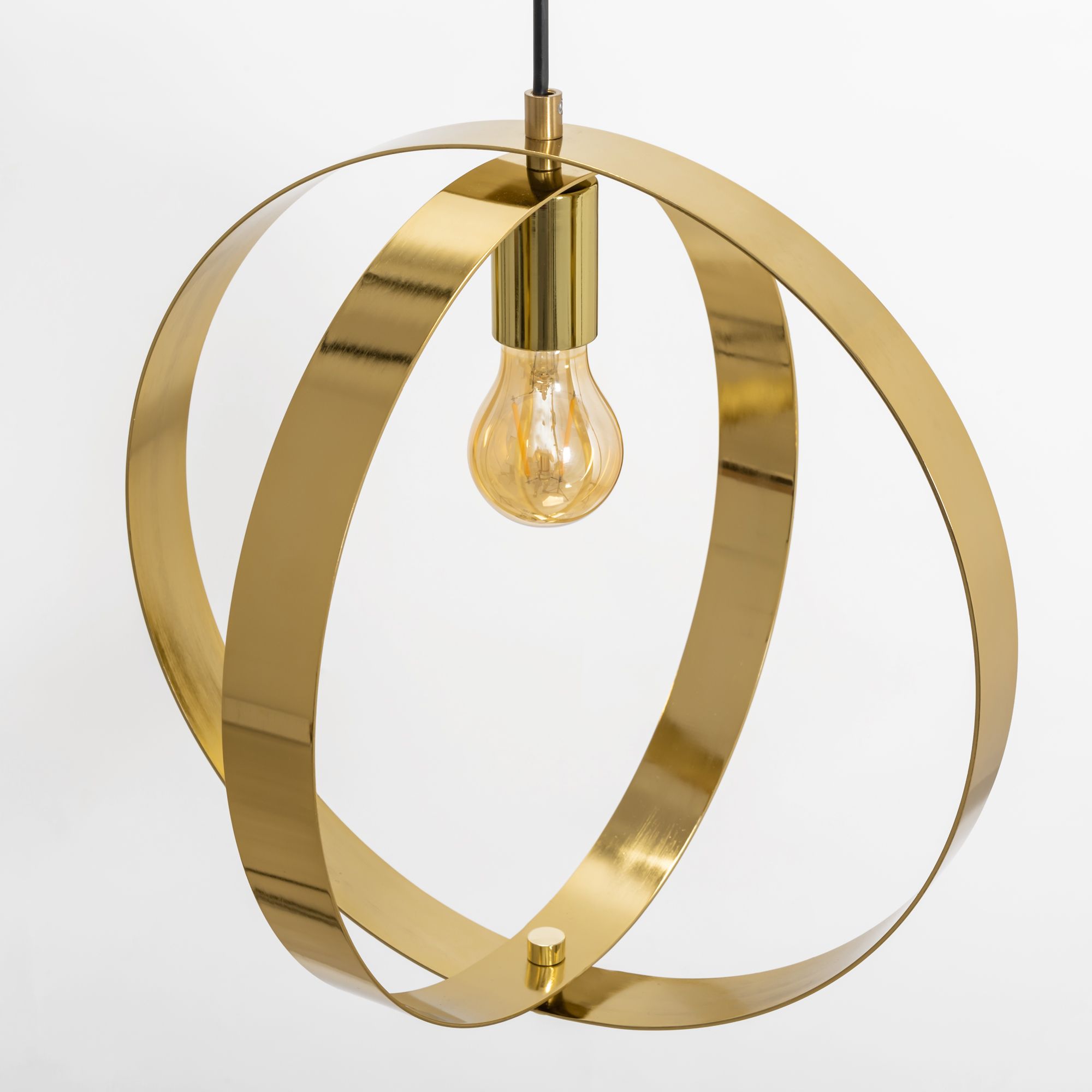 Toolight Závěsná lampa GLAMOUR APP961-1CP Zlatá - Obrázek 2