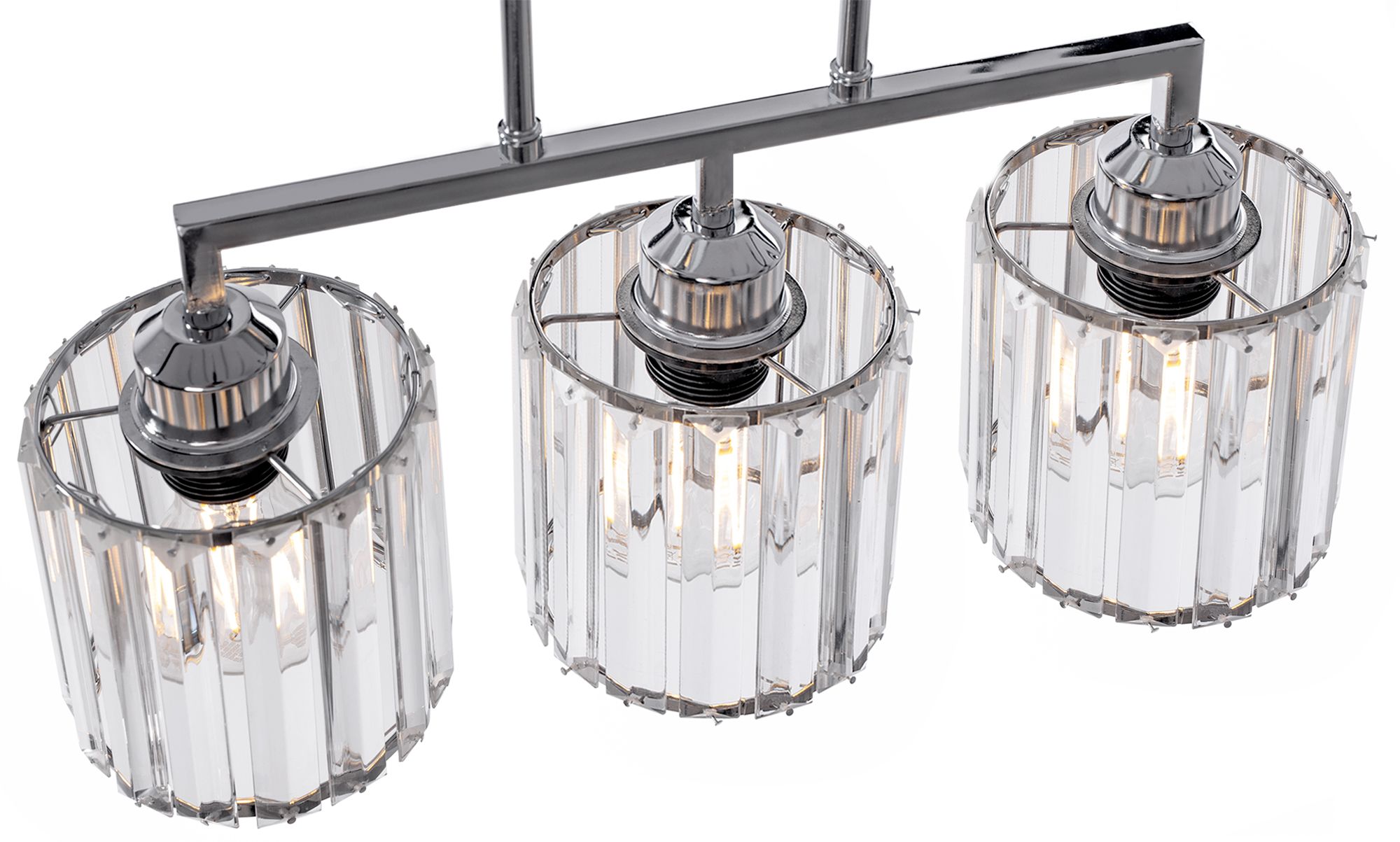 Toolight Závěsná lampa GLAMOUR CHROME 3xE27 392228 - Obrázek 2