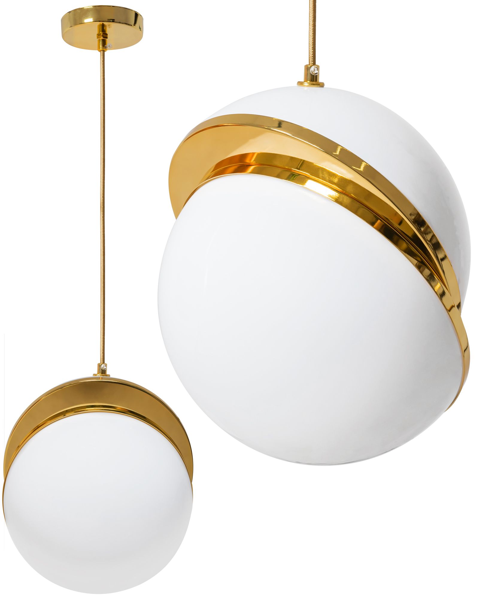 Toolight Závěsná stropní lampa Umělecká Koule APP481-1CP