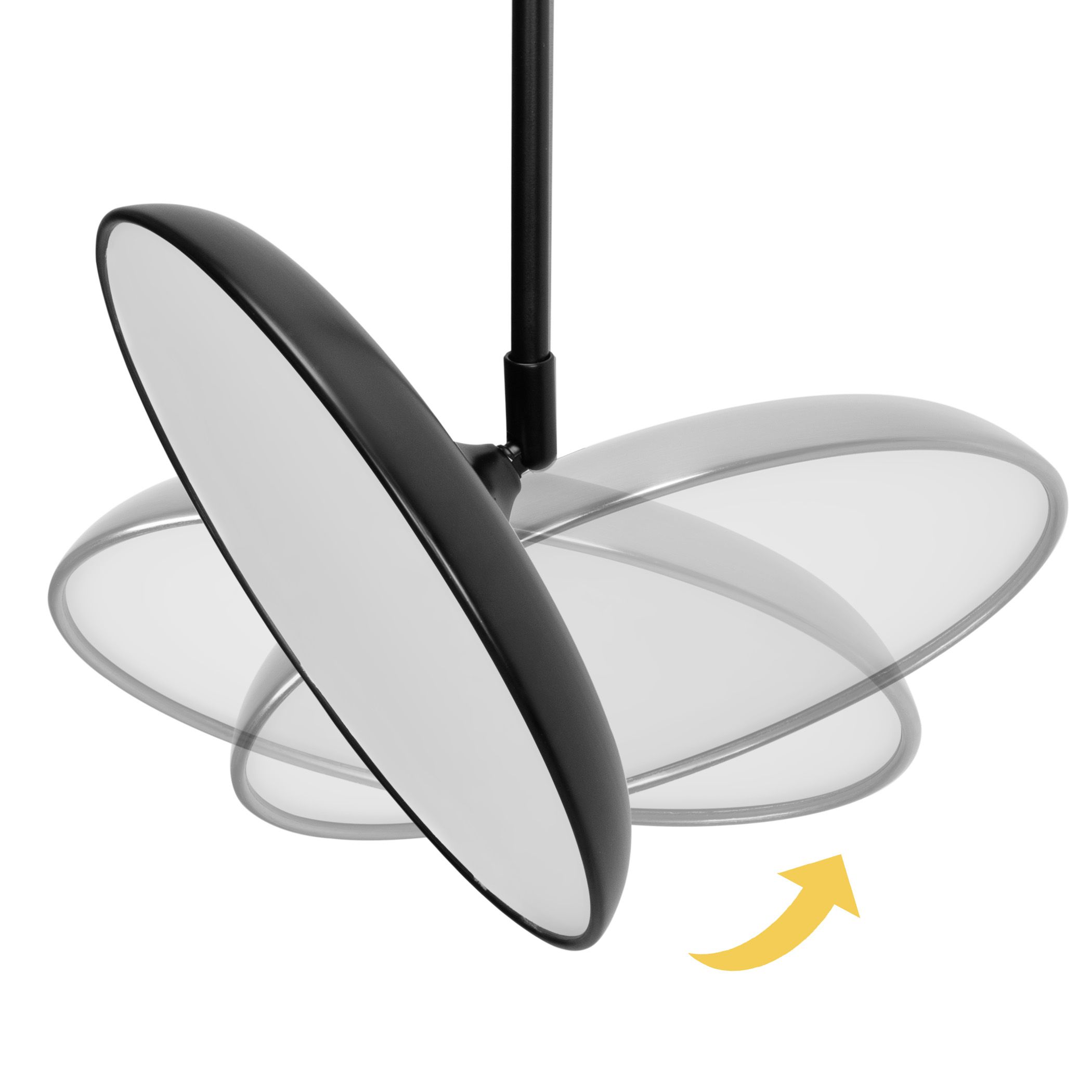 Toolight Závěsné LED osvětlení APP1280-CP Black - Obrázek 2
