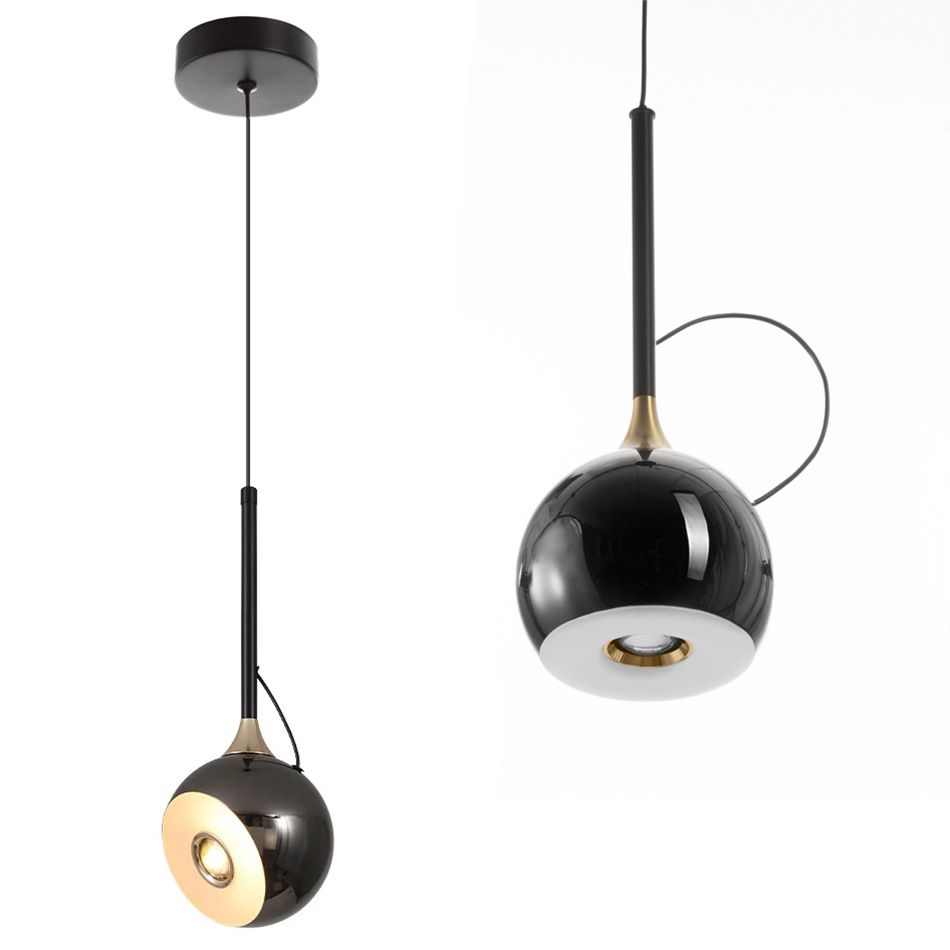 Toolight Závěsné LED osvětlení Bowl G087-1CP černé - Obrázek 2