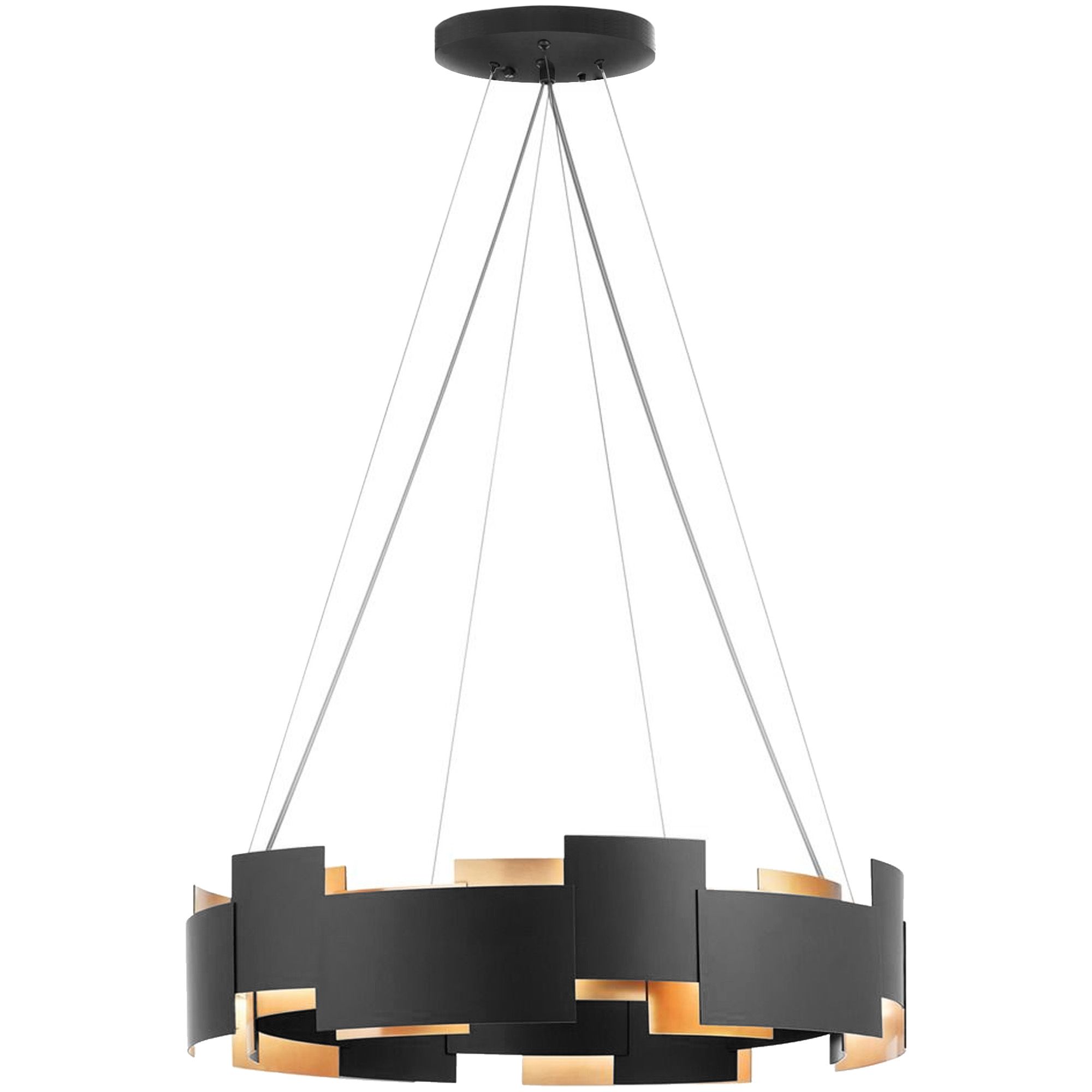 Toolight Závěsné osvětlení Industry APP1561-6CP black