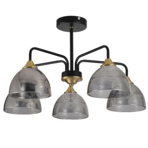 Toolight Závěsné osvětlení Spider G085-5C černý