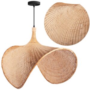Toolight Závěsné osvětlení v přírobním BOHO stylu OSW-03800
