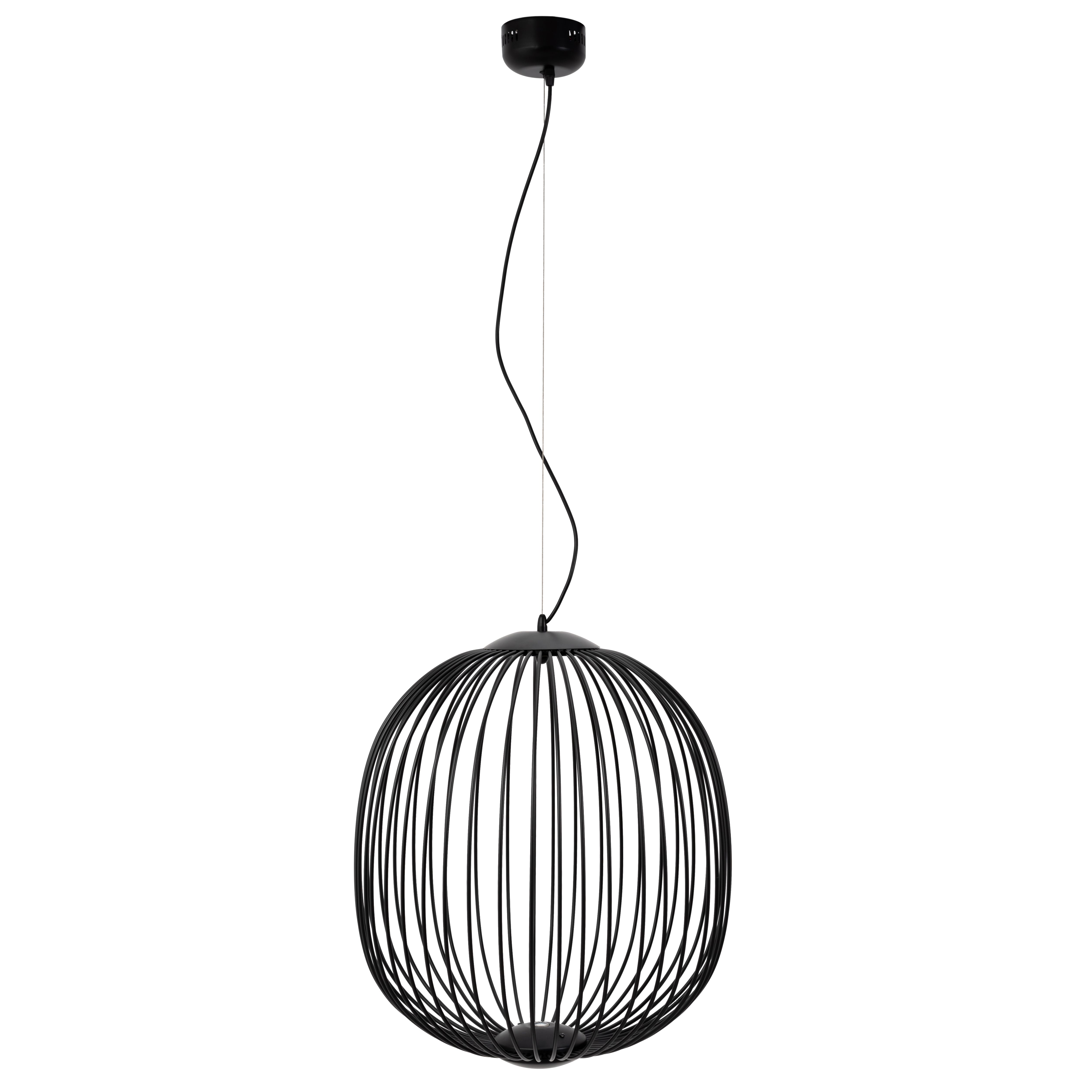 Toolight Závěsné stropní svítidlo APP967-1CP Black - Obrázek 2