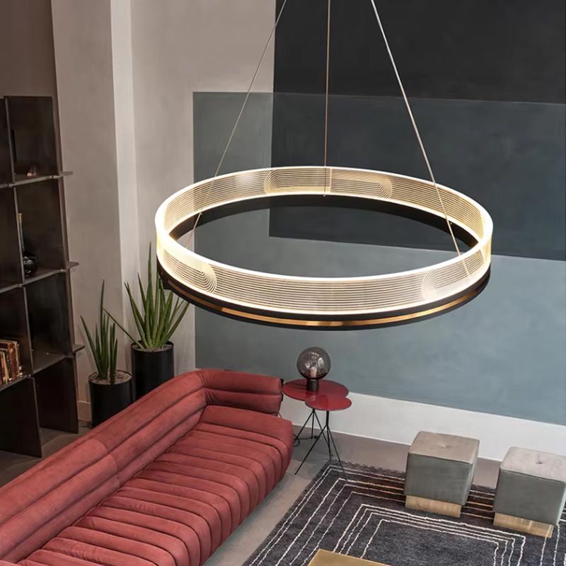 Toolight Závěsné svítidlo s APP1192-CP Black Gold - Obrázek 2